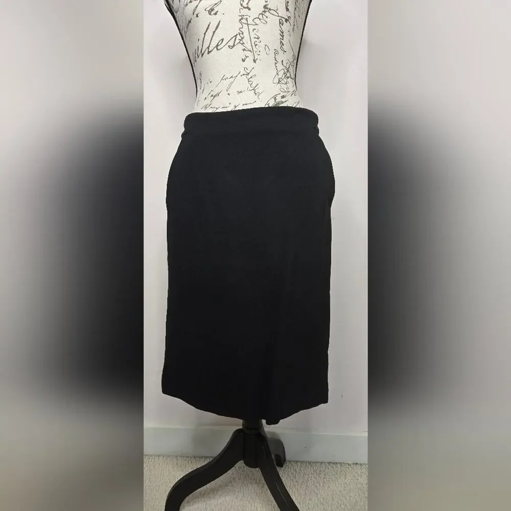 A NEW DAY Womens Black Pencil Skirt Size 10